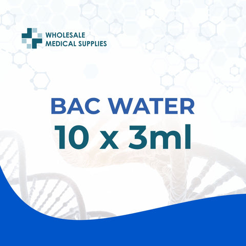 10 x 3ml Bac Water